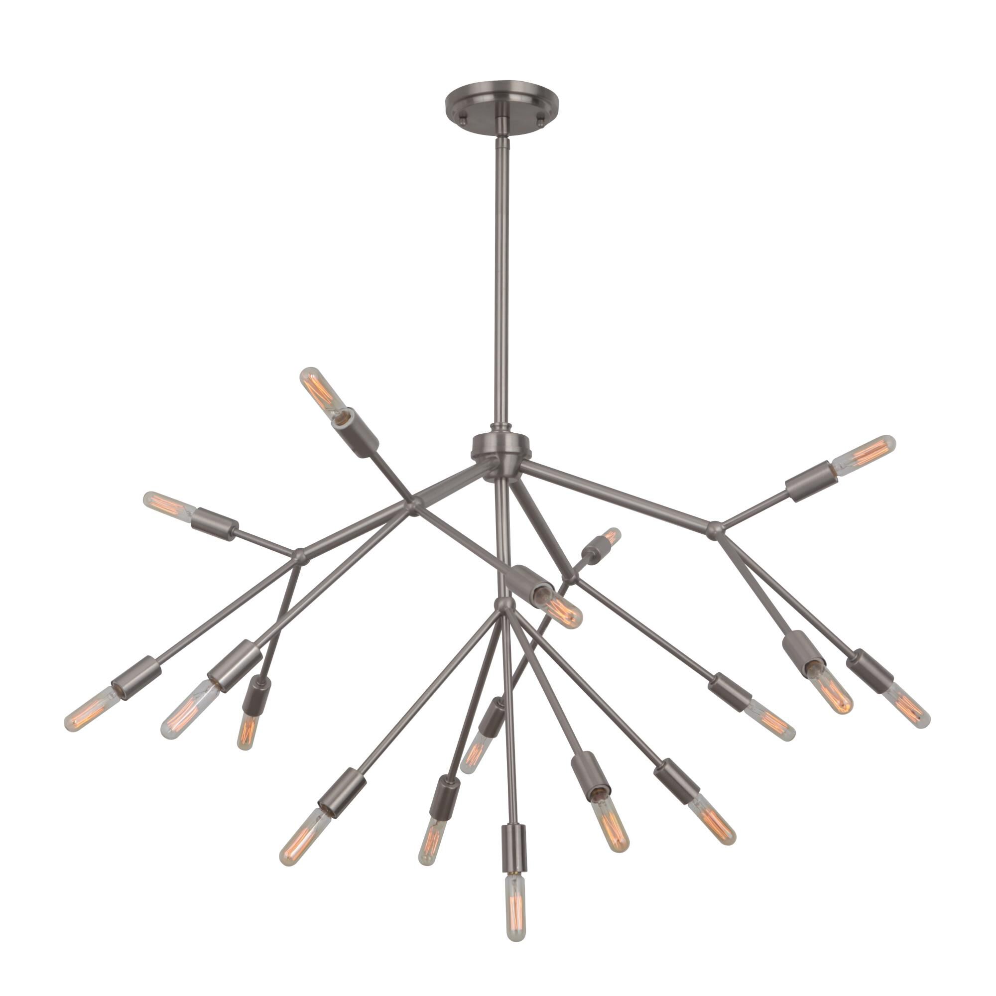 Aspen 38 Inch 17 Light Chandelier by Craftmade